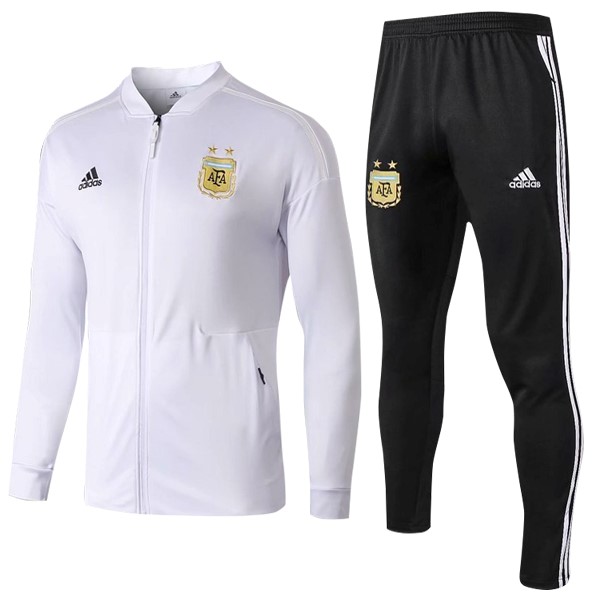 Chandal Del Argentina 2018 Blanco Negro